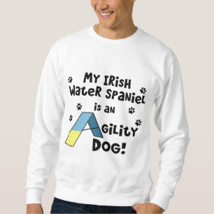 Moletom Cão da agilidade do Spaniel de água irlandesa