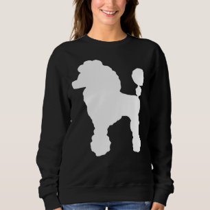 Moletom cão-da-seda-poodle cria roupa de poodle