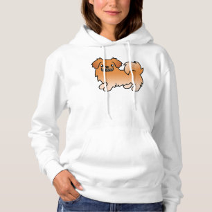 Moletom Cão de Cartoon Vermelho Tibetano - espanhol espanh