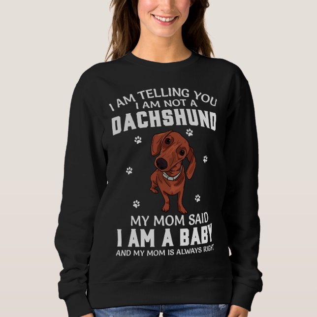 Moletom Cão de Dachshund (Frente)