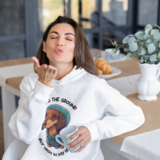 Moletom Cão de linguiça personalizado Dachshund, mãe/pai D