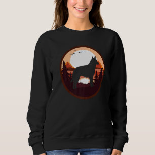 Moletom Cão-de-Obra de Heeler Australiano Retro 5
