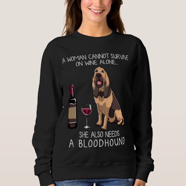 Moletom Cão De Sangue E De Vinho (Frente)