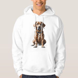 Moletom cão design de logo