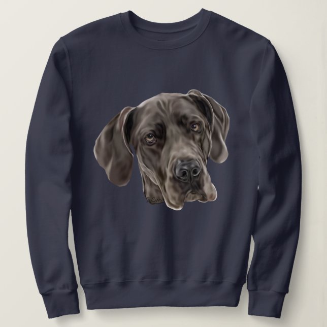 Moletom Cão Dogue Alemão (Frente do Design)
