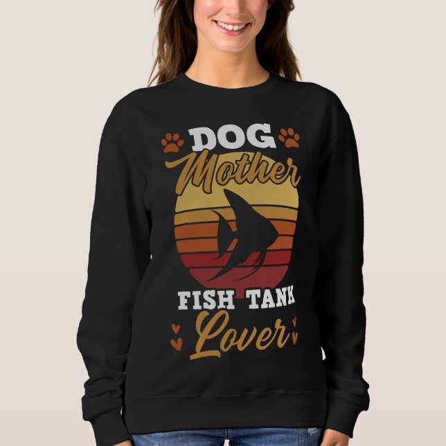 Moletom Cão Mãe Peixe Tanque Mãe Peixe Cujo Tanque De Peix (Frente)