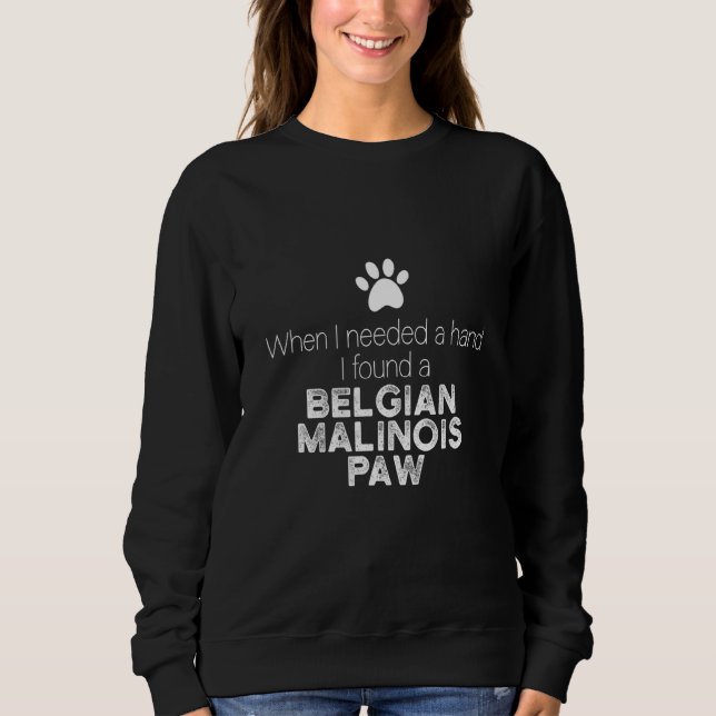 Moletom Cão-Pastor Belga Malinois Paw Belga (Frente)