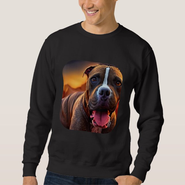 Moletom Cão Pitbull (Frente)