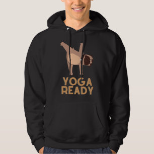 Moletom Cão Pronto para Yoga