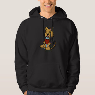 Moletom Cão Yorkshire Terrier Bebendo Vinho