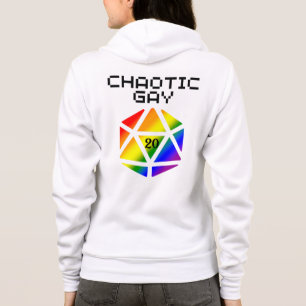 Moletom Caótico Gay D20 – Orgulho LGBTQ+ DND