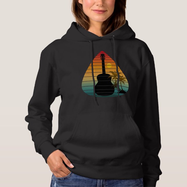MOLETOM CAPA DE VIOLÃO TENDÊNCIA PÔR DO SOL  (Frente)