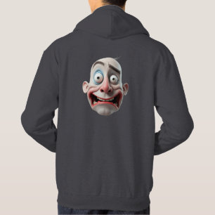 Moletom Capa gráfica engraçada 3D de desenho animado maluc