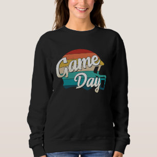 Moletom Capacete de Futebol Americano Retro Dia de Jogo Tr