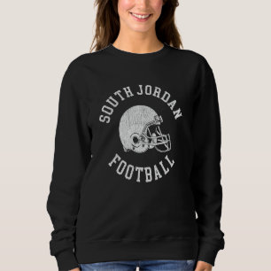 Moletom Capacete de Futebol Retrô South Jordan Football
