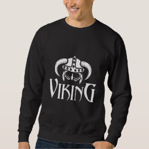Moletom Capacete de Guerreiro Nórdico Viking Valhalla Guer