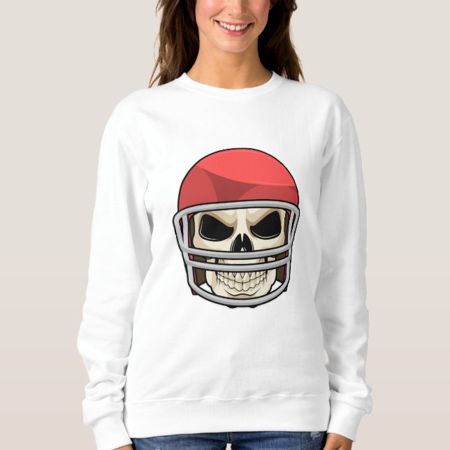 Moletom Capacete Skull Futebol (Frente)