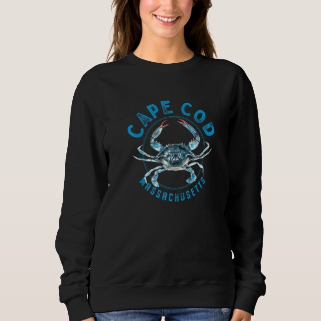 Moletom Cape Cod Massachusetts Blue Crab (Frente)