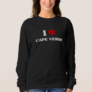 Moletom Cape Verde I Heart Cape Verde Souvenir I Love Cape