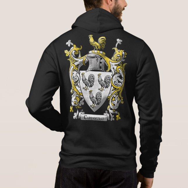 Moletom Capenhurst Casaco de Braços Hoodie (Verso)