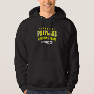 Moletom Capitão da Equipe de Bebida de Portland Cerveja C
