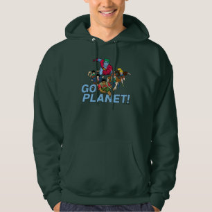 Moletom Capitão Planeta e os Planeteiros.