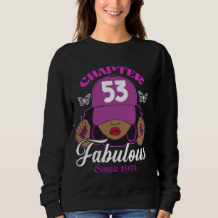 Moletom Capítulo 53 Fabuloso desde 1971 53º Aniversário Ne