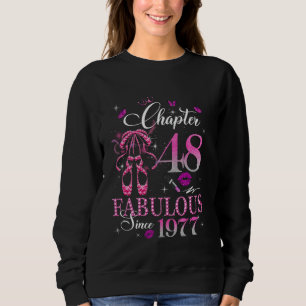 Moletom Capítulo das Mulheres 48 Fabuloso Est 1977 48º Ani