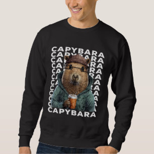 Moletom Capivara Fofa  Mulheres Crianças Capivara
