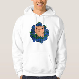 Moletom Capivara Kawaii Fofa com Grinalda de Amora
