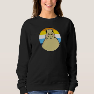 Moletom Capivara LGBTQIA+ Em Círculo de Orgulho Arôace Arc