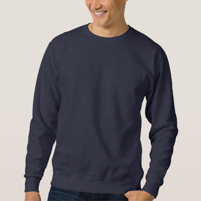 Moletom Captain John and Friends Navy Sweatshirt (Frente)
