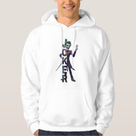 Moletom Capuz Branco Masculino Ilustração Artística do Cor