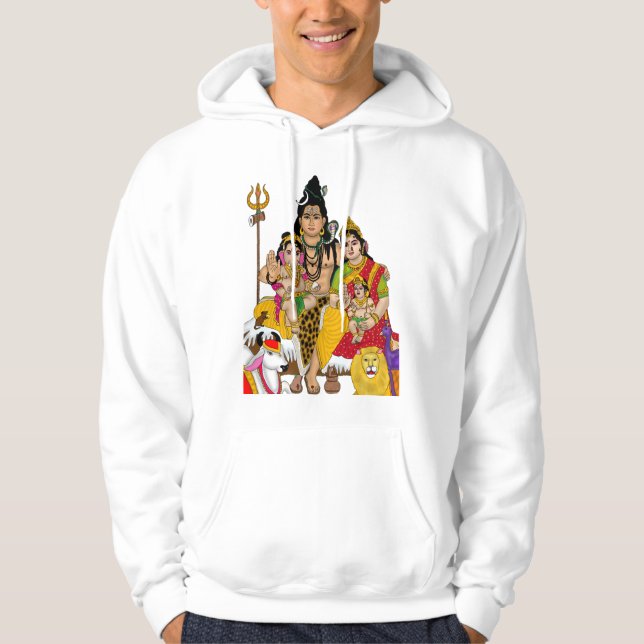 Moletom Capuz da Família de Shiva (Frente)