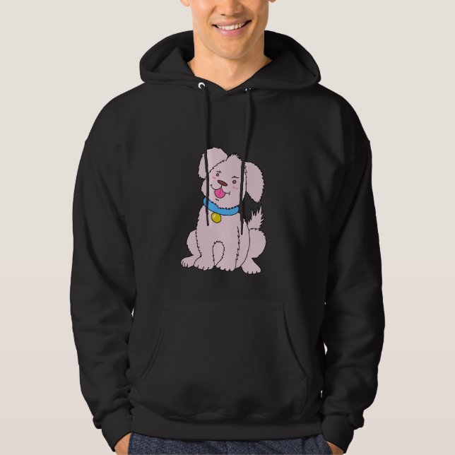 Moletom Capuz de Cachorro Simples Básico (Frente)