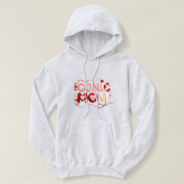 Moletom Capuz de Estilo de Fio Falso de Mãe Icônica – Roup