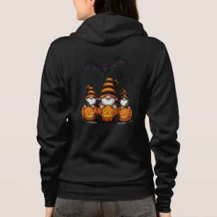 Moletom Capuz de Gnome de Halloween Adulto com Zíper