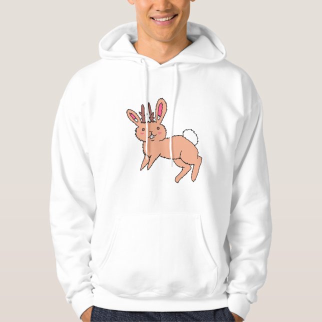 Moletom Capuz de Jackalope  (Frente)