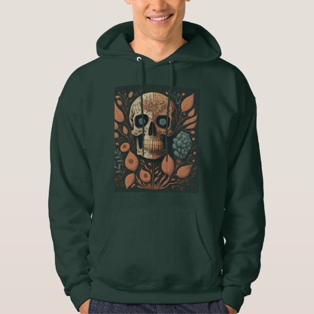 Moletom capuz de na moda para unisex (Frente)