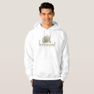 Moletom Capuz de Navio Viking Dourado Metálico