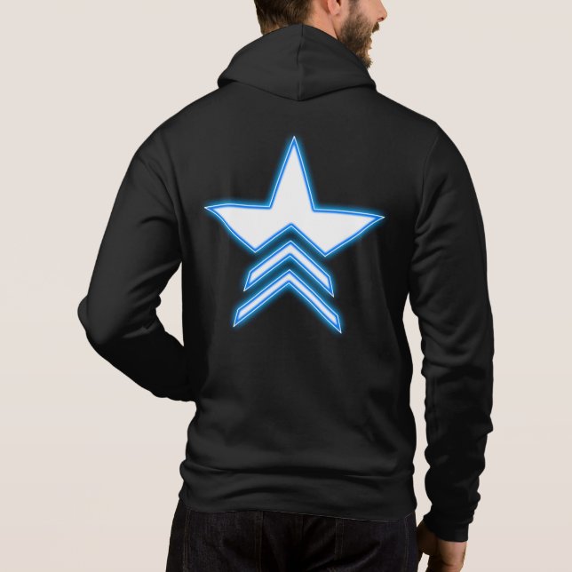 Moletom Capuz do Comandante da Estrela Azul (Verso)