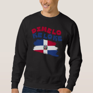 Moletom Capuz dominicano Dime Que Lo Que República Dominic