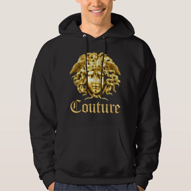 Moletom Capuz Golden Medusa (Frente)
