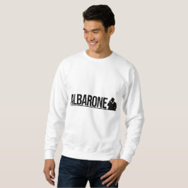 Moletom Capuz gráfico de silhueta de gângster Albarone - p