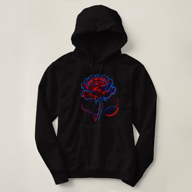 Moletom Capuz Neon Rosa (Frente do Design)