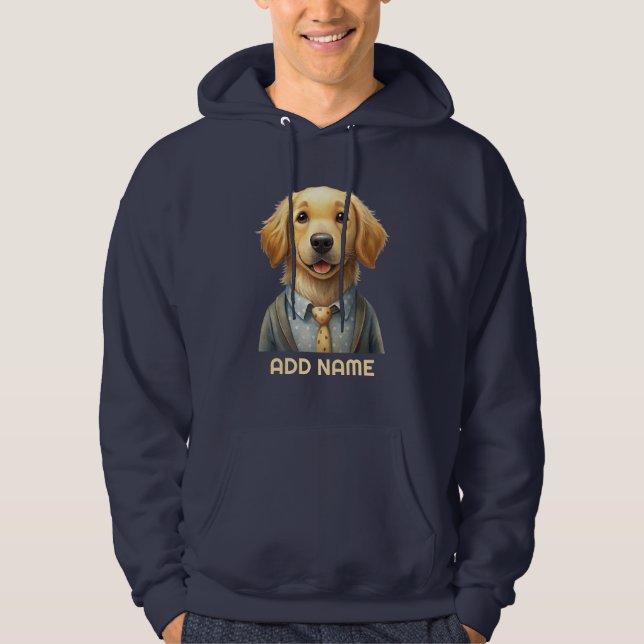 Moletom Capuz Personalizado com Foto e Nome para Homens (Frente)