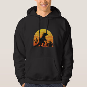 Moletom Capuz Silhueta Pôr do Sol Chupacabra — Choro Vinta