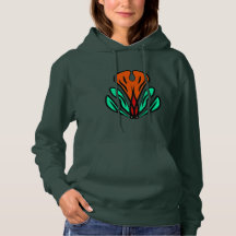 Capuz Tribal Verde