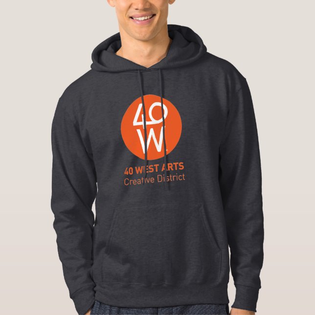 Moletom Capuz Unisex 40 West Arts (Frente)