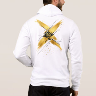 Moletom Capuz VANOSTÈ Gold X com fecho total